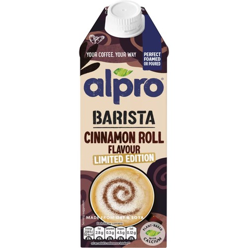 Alpro Barista Cinnamon Roll Chilled Dairy Alternative Drink