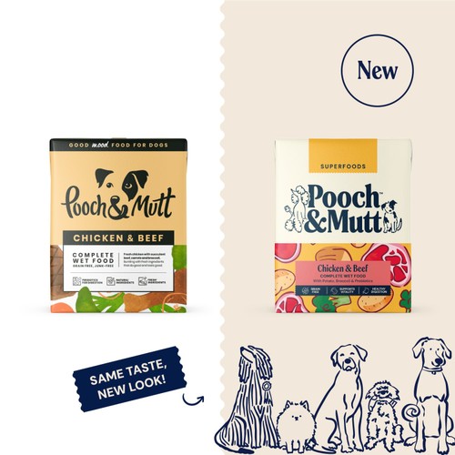 Pooch & Mutt Chicken with Beef Wet Food