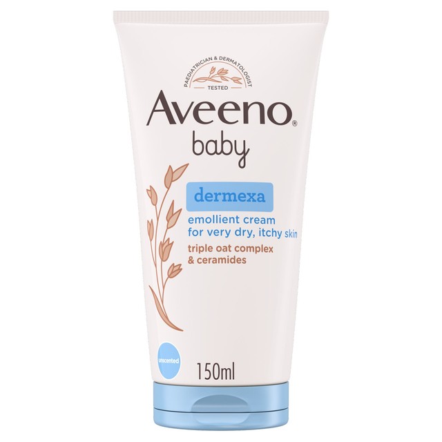 Emollient Cream for Babies with Very Dry, Itchy Skin Enriched with Ceramides and Oat Extract