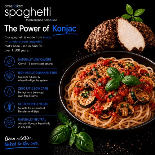 Bare Naked Low-Carbohydrate Spaghetti