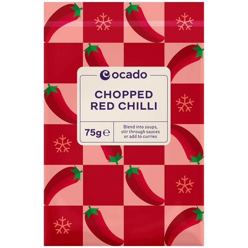 Ocado Frozen Chopped Red Chilli