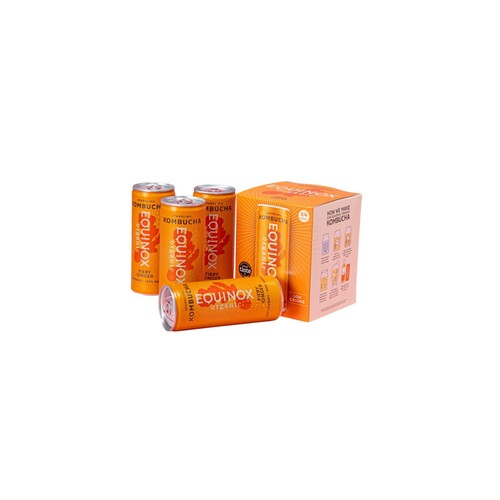 Equinox Organic Fiery ginger Kombucha