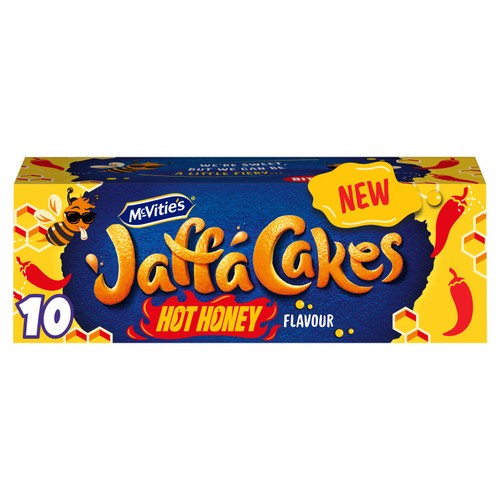 McVitie's Jaffa Cakes Original Biscuits Hot Honey Flavour