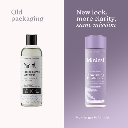 Miniml Nourishing Hair Conditioner Calming Lavender