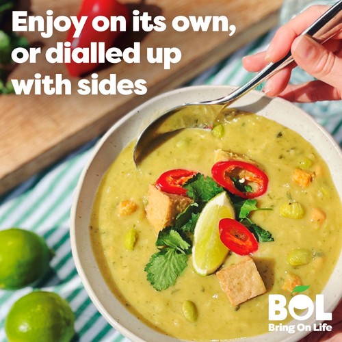 BOL Thai Green Lentil Curry Power Pot Protein+ 450g
