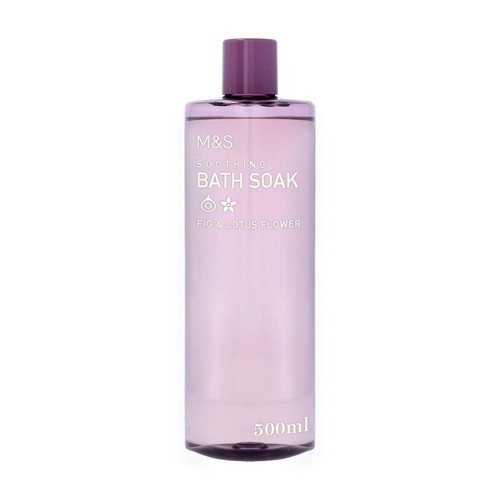 M&S Soothing Bath Soak Fig & Lotus Flower
