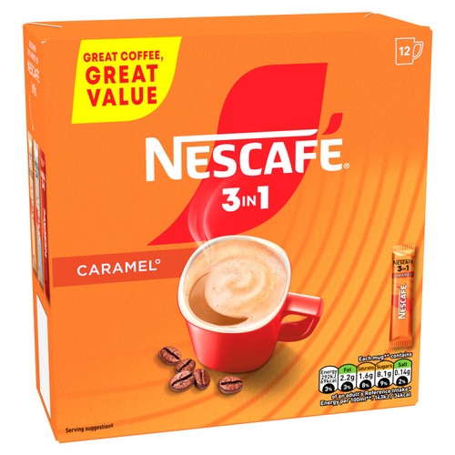 Nescafe Original 3in1 Caramel Box 12pk