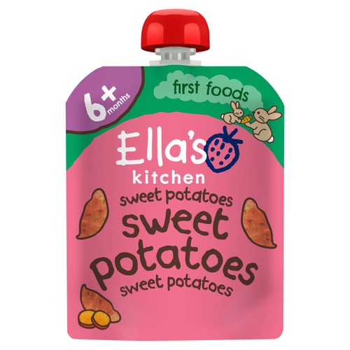 Ella's Kitchen Sweet Potatoes First Tastes Baby Food Pouch 6+ Months