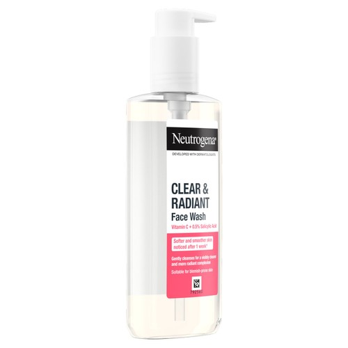 Neutrogena Clear & Radiant Face Wash with Vitamin C + 0.5% Salicylic Acid