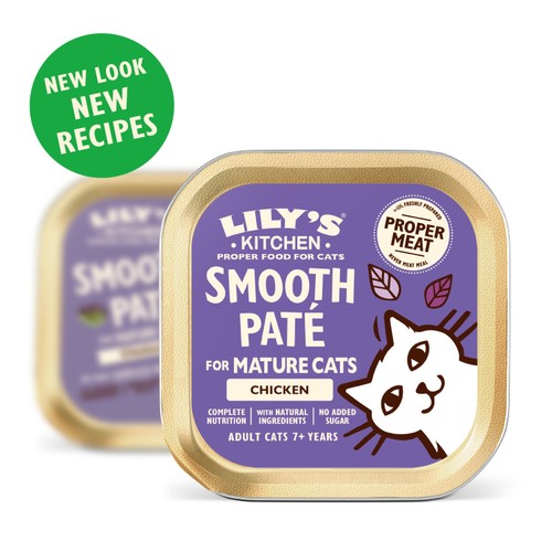 Lily's Kitchen Cat Mature Smooth Chicken Pate