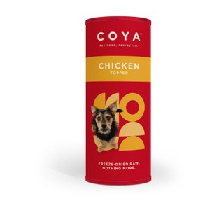 COYA Freeze-Dried Raw Adult Dog Food Topper Chicken