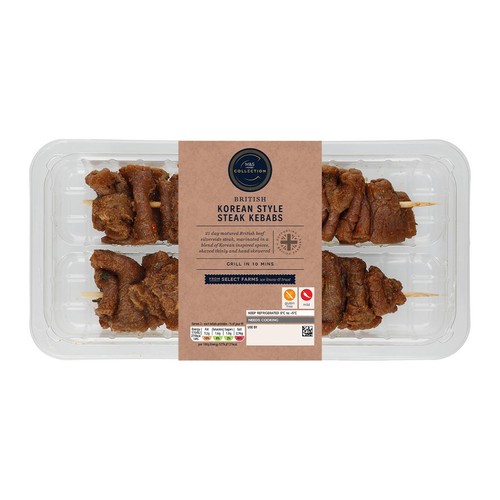 M&S Collection Master Grill Korean Silverside Kebabs