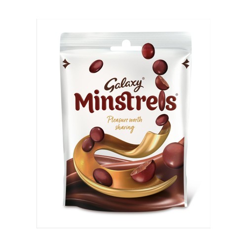 Galaxy Minstrels Milk Chocolate Buttons Pouch Bag