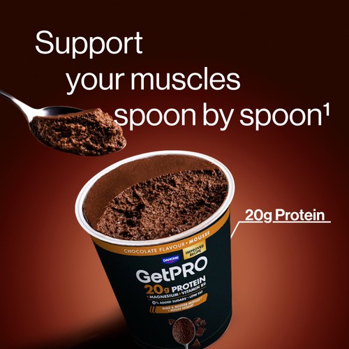 GetPro 20g High Protein Dark Chocolate Mousse