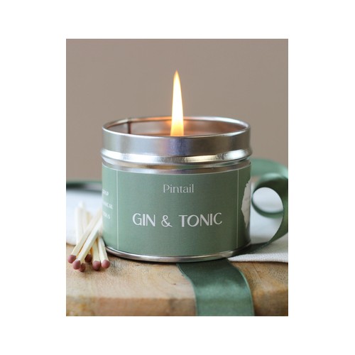 Pintail Candles Gin & Tonic Classic Tin Candle