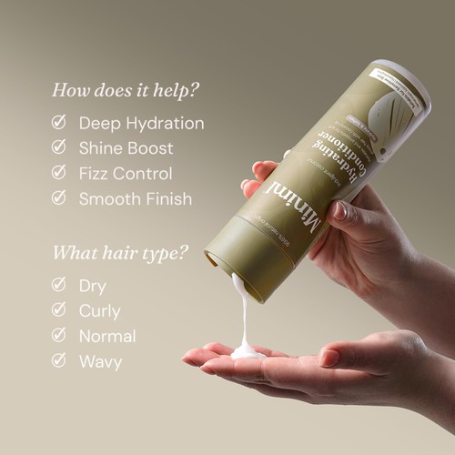 Miniml Hydrating Hair Conditioner Indulgent Coconut