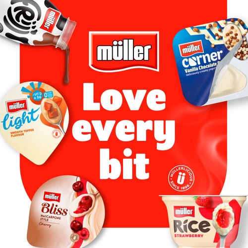 Muller Corner Originals Apple Crumble Yogurts