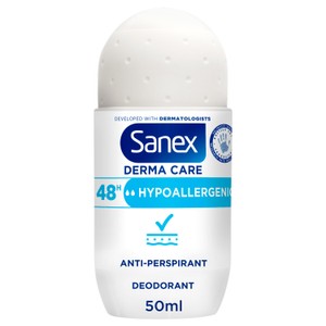 Sanex Derma Care Sensitive 48 Hour Antiperspirant Roll On Deodorant 50ml