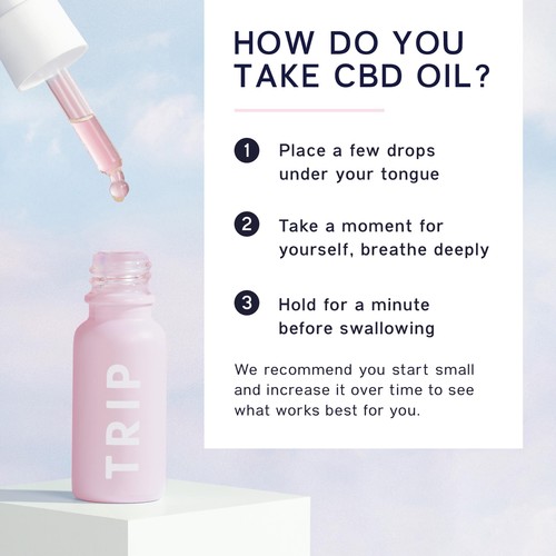 TRIP Orange Blossom 1000mg CBD Oil