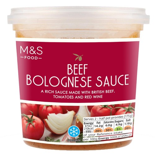 M&S Beef Bolognese Sauce