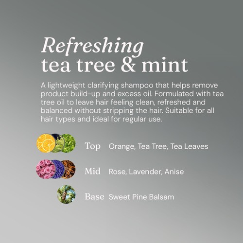 Miniml Clarifying Shampoo Refreshing Tea Tree & Mint