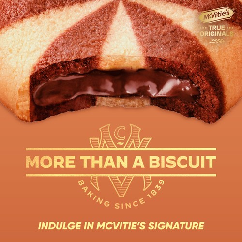 McVitie's Signature Chocolate Cream Swirls Biscuits 