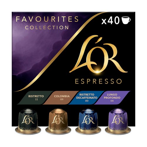 L'OR Favourites Assortment X40 Coffee Pods