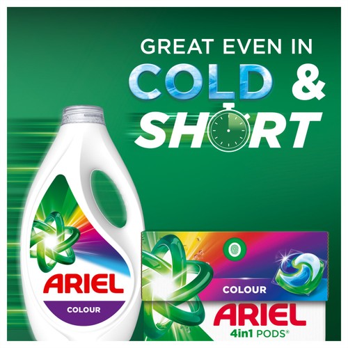 Ariel Colour All in1 Pods Washing Capsules 60 Washes
