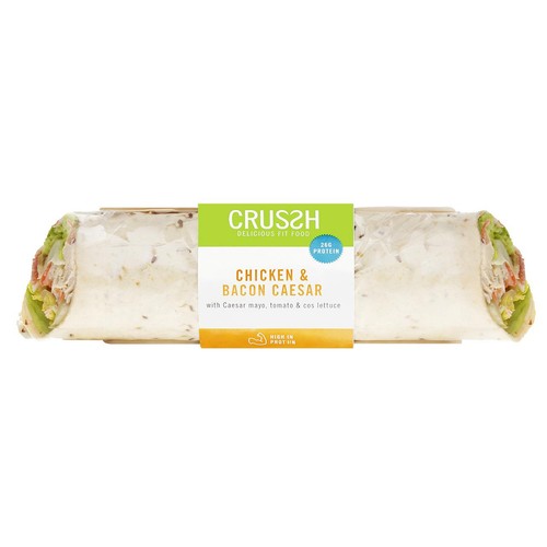 Crussh Chicken & Bacon Caesar Wrap