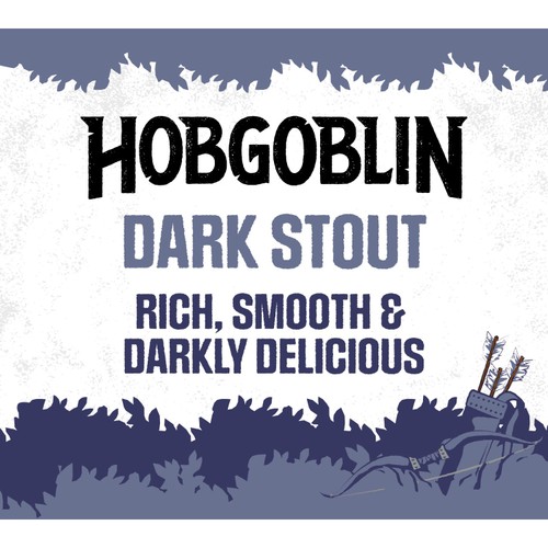 Hobgoblin Stout Premium Beer Bottle