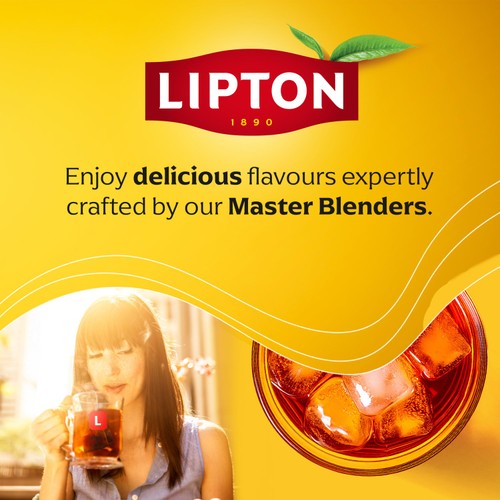 Lipton Fruit Tea Lemon & Ginger Refresh Tea Bags