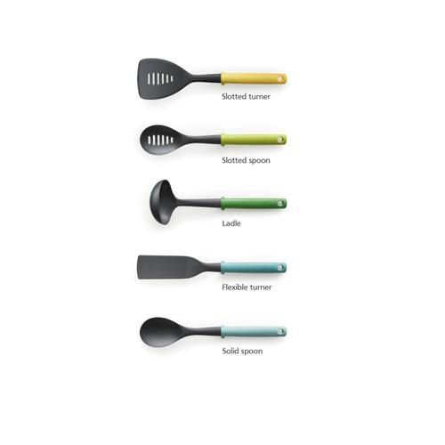 Joseph Joseph Duo 5pc Utensil Set (Opal)
