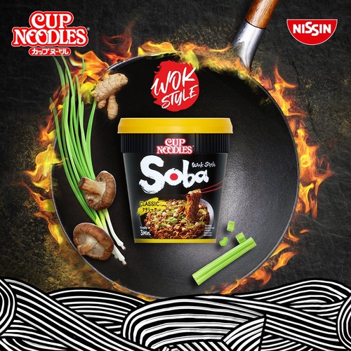 Nissin Soba Chilli Instant Noodles