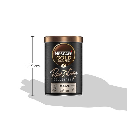 Nescafe Gold Blend Roastery Collection Dark Roast Instant Coffee 