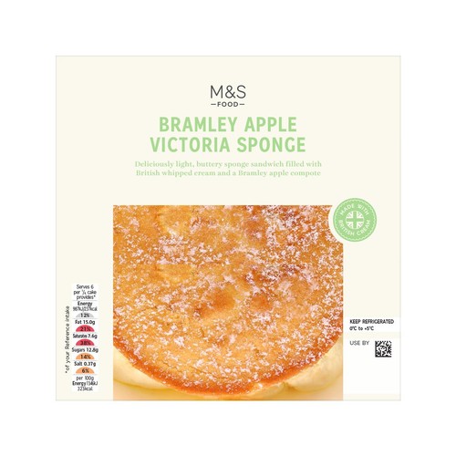 M&S Bramley Apple Victoria Sponge Sandwich