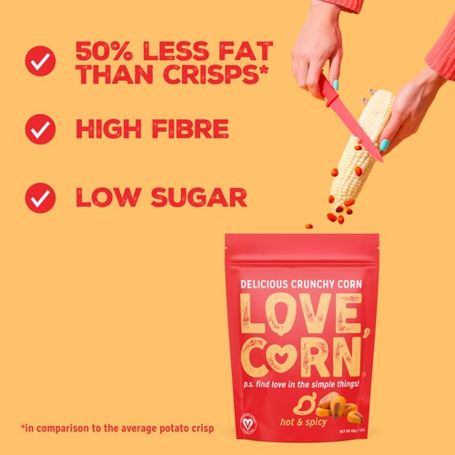 Love Corn Habanero Crunchy Corn