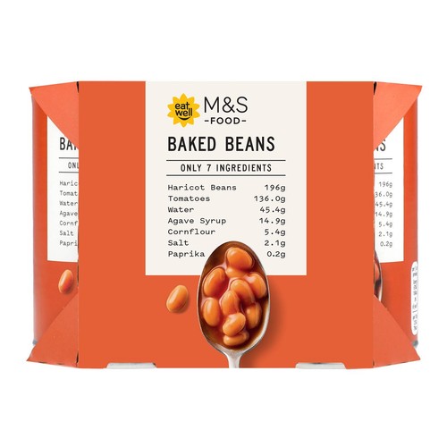 M&S Only 7 Ingredients Baked Beans
