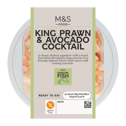 M&S King Prawn & Avocado Cocktail