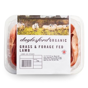 Daylesford Organic Lamb Leg Steak