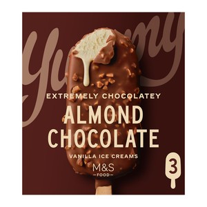 3 Almond Sticks Ice Cream