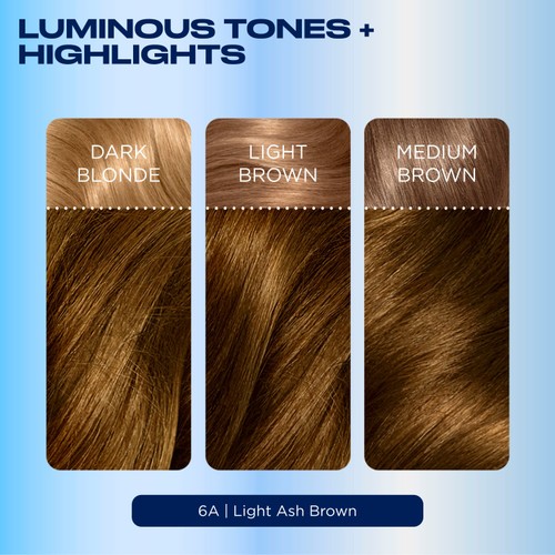 Clairol Nice'n Easy Hair Dye, 6A Light Ash Brown