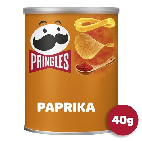 Pringles Paprika Crisps Can