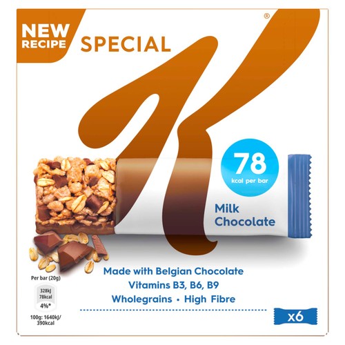 Kellogg's Special K Milk Chocolate Cereal Bars