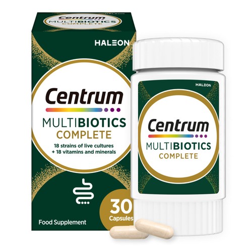 Centrum Multibiotics Complete, Probiotic & Multivitamin Capsules