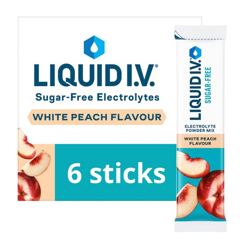 LIQUID IV Sugar Free White Peach