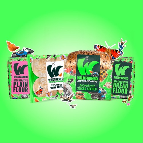 Wildfarmed Sliced Seeded Bread