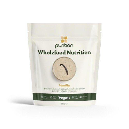 Purition Vanilla Vegan Wholefood Nutrition Powder 