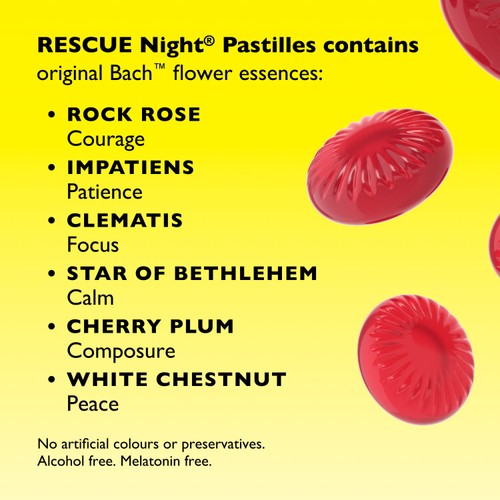 Rescue Blackcurrant Night Pastilles 