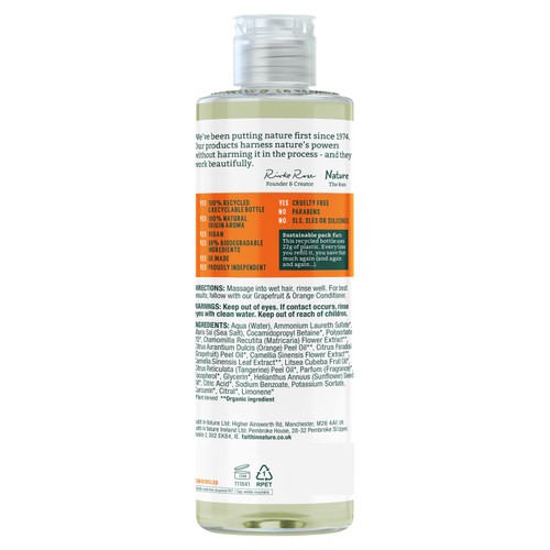 Faith in Nature Grapefruit & Orange Shampoo
