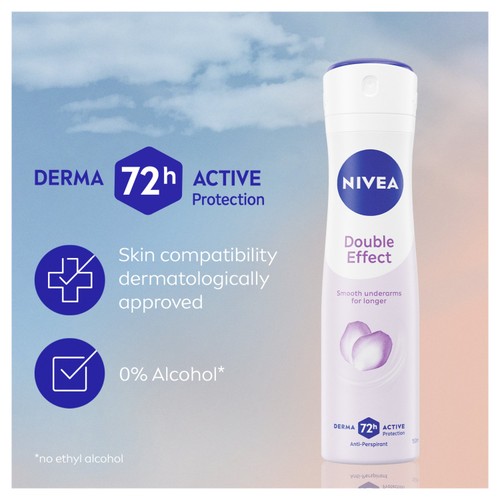 NIVEA Double Effect Anti-Perspirant Deodorant Spray